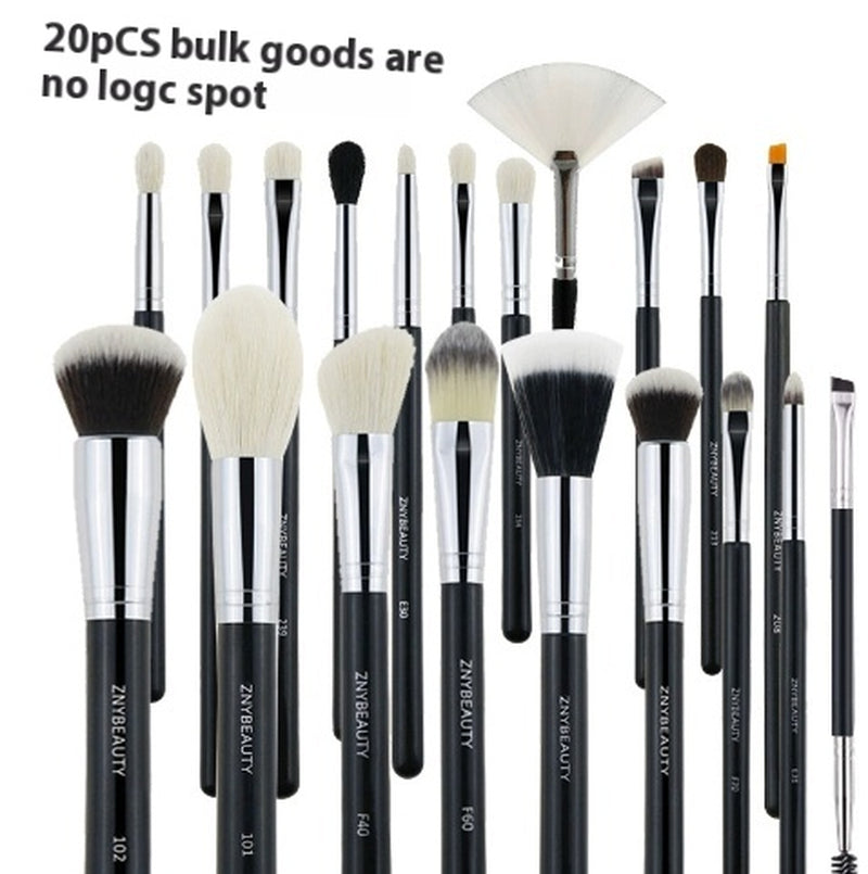 30 Animal Hair Makeup Brushes Set Recommended Beauty Tools for Film Studio Makeup School
