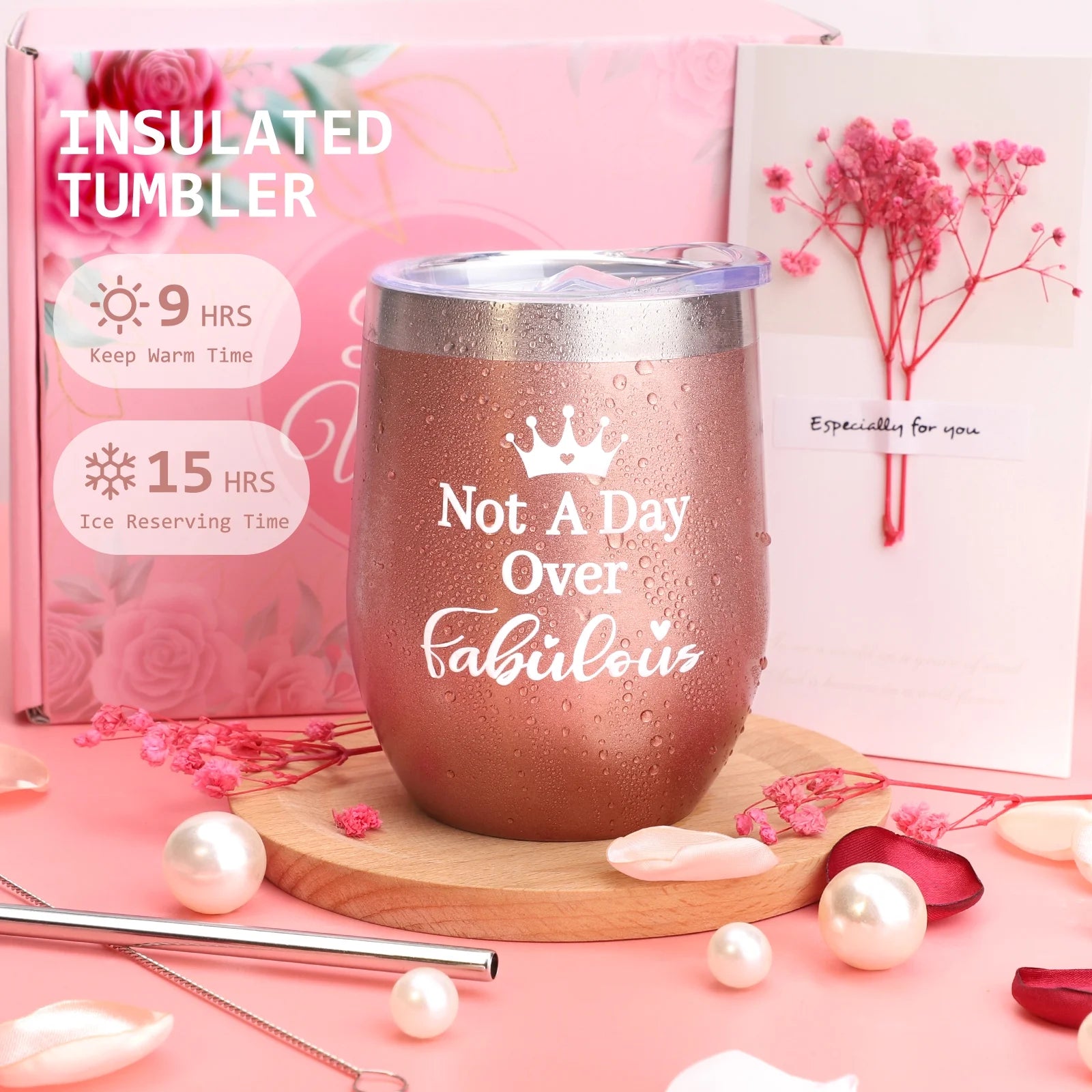 Valentine'S Gift Baskets for Women, 10 Pack Valentines Day Gift Sets, Valentine’S Day Baskets Holiday Birthday Gifts for Mom Women, Pink