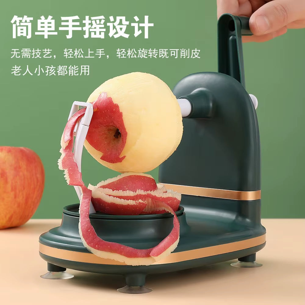 Manual Apple Peeler Multifunctional Potato Fruit Apples Peeler Stainless Steel Blades Gadgets Food Peeling for Home Kitchen Tool