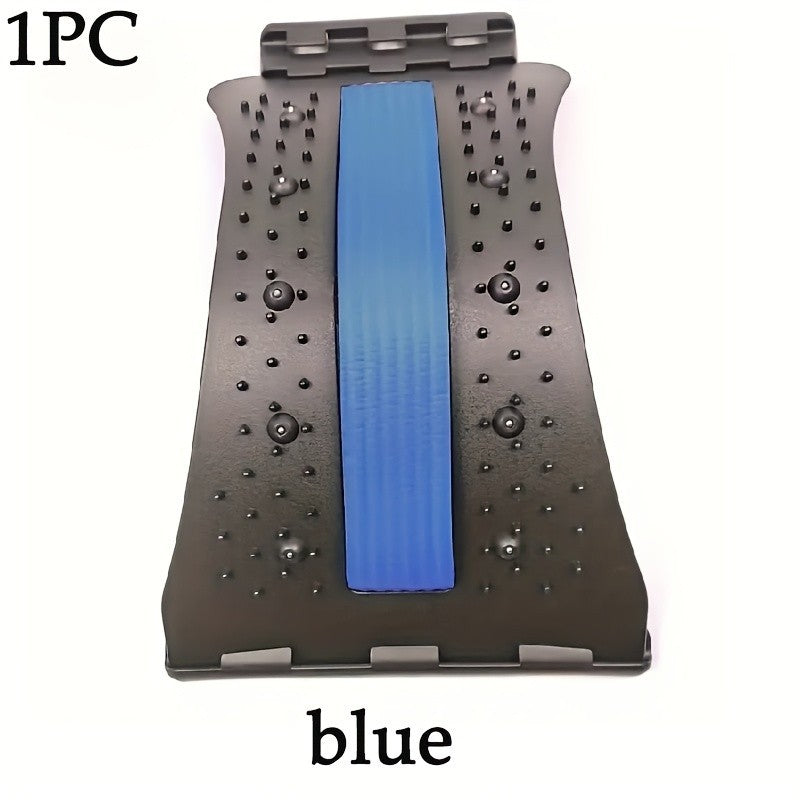 1 Adjustable Back Stretcher and Massager