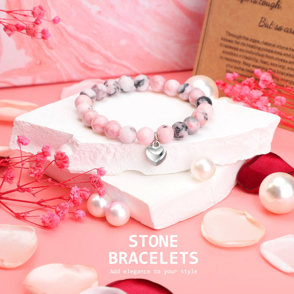 Valentine'S Gift Baskets for Women, 10 Pack Valentines Day Gift Sets, Valentine’S Day Baskets Holiday Birthday Gifts for Mom Women, Pink