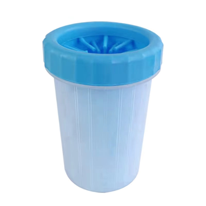 New 1Pcs Dog Foot Wash Artifact Cat Puppy Foot Cup Wash Paw Cleaning Free Scrub Automatic Wash Pet Foot Cup