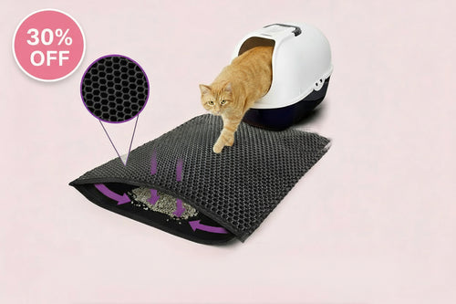 Cat Litter Mat EVA Double Layer Cat Litter Mat Cat Litter Basin Sand Falling Mat Eva Cat Litter Mat Cat Nest Mat Pet Mat