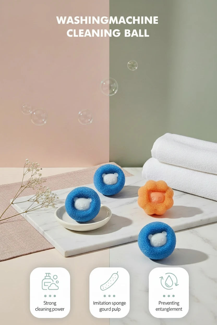 Laundry Pet Hair Remover Balls Velori